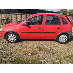 51 Vauxhall Corsa only 68000 miles for sale.