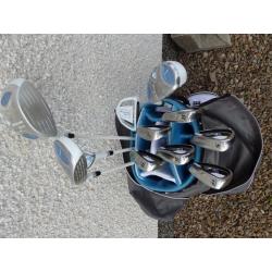 Fazer Blizzard Ladies Flex set of golf clubs & Motocaddy