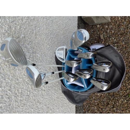 Fazer Blizzard Ladies Flex set of golf clubs & Motocaddy