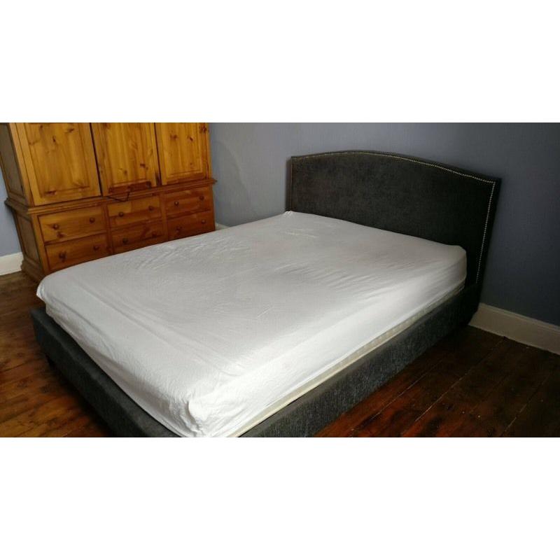 Silentnight memory foam king-size mattress and frame