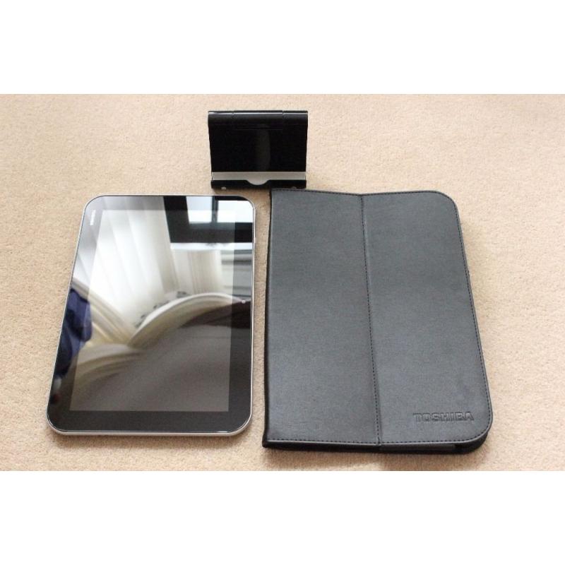 Toshiba Excite Pro 10.1" Android Tablet 2GB RAM 16GB Storage Quad Core Processor + Accessories
