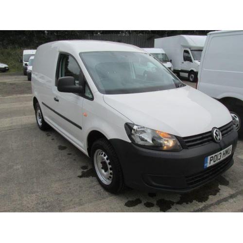 Volkswagen Caddy C20 1.6 Tdi 75Ps Van DIESEL MANUAL WHITE (2013)