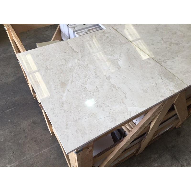 Royal marfil polished marble tiles 610x610x15mm