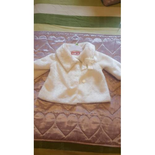 Girls fir coat