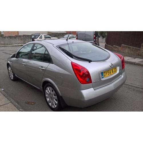 Nissan Primera Diesel, 2.2 dci, 2004, Mot June 2017, 6 Speed, Leather seats, Sat nav
