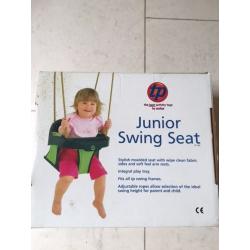 TP Junior Swing Seat Fits all TP swing frames Blue/lime age for 6 months up