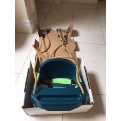 TP Junior Swing Seat Fits all TP swing frames Blue/lime age for 6 months up
