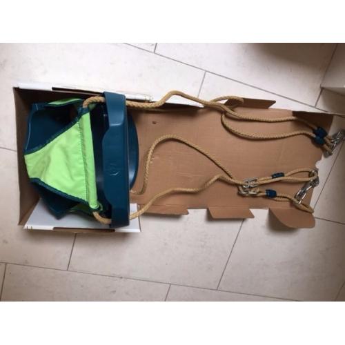 TP Junior Swing Seat Fits all TP swing frames Blue/lime age for 6 months up