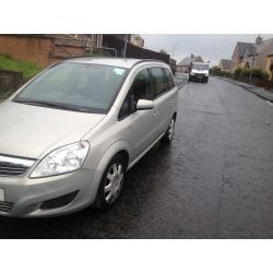 Vauzhall Zafira Automatic 58 Plate
