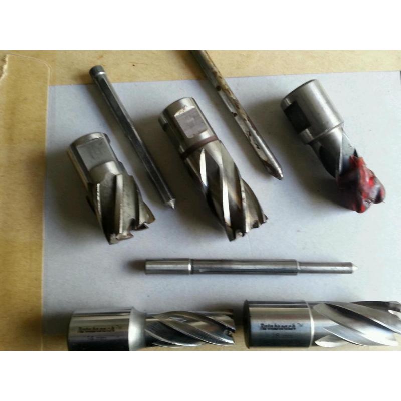 Rota broach cutters new and used mix