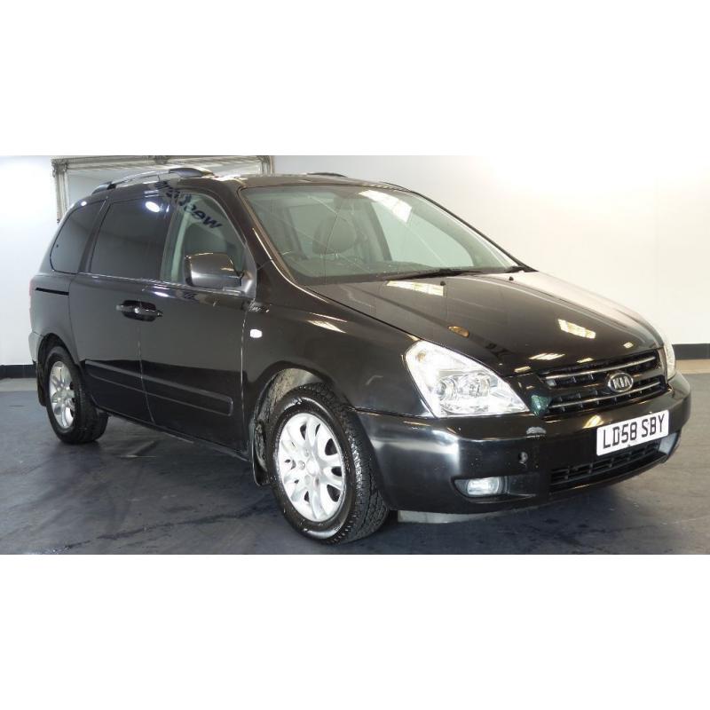 2008 58 KIA SEDONA 2.9 TS CRDI 5d AUTO 183 BHP *PART EX WELCOME*FINANCE AVAILABLE*WARRANTY*