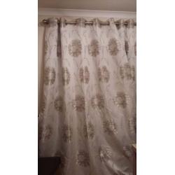 3 PAIRS OF CURTAINS - FROM SMOKE AND PET FREE HOME