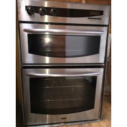 FOR SALE - 4-ring hob stainless + Diplomat stainless steel oven/grill including stainless steel hood