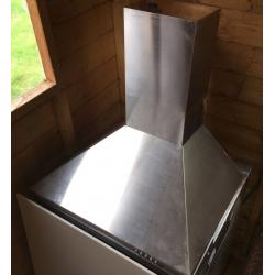 FOR SALE - 4-ring hob stainless + Diplomat stainless steel oven/grill including stainless steel hood