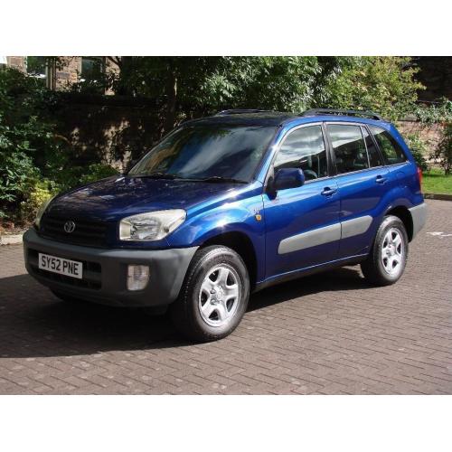 EXCELLENT 4X4!!! 52 REG TOYOTA RAV4 2.0 VVT-i NV 5dr, 1 YEAR MOT, FSH, PARKING SENSORS, WARRANTY