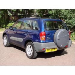 EXCELLENT 4X4!!! 52 REG TOYOTA RAV4 2.0 VVT-i NV 5dr, 1 YEAR MOT, FSH, PARKING SENSORS, WARRANTY