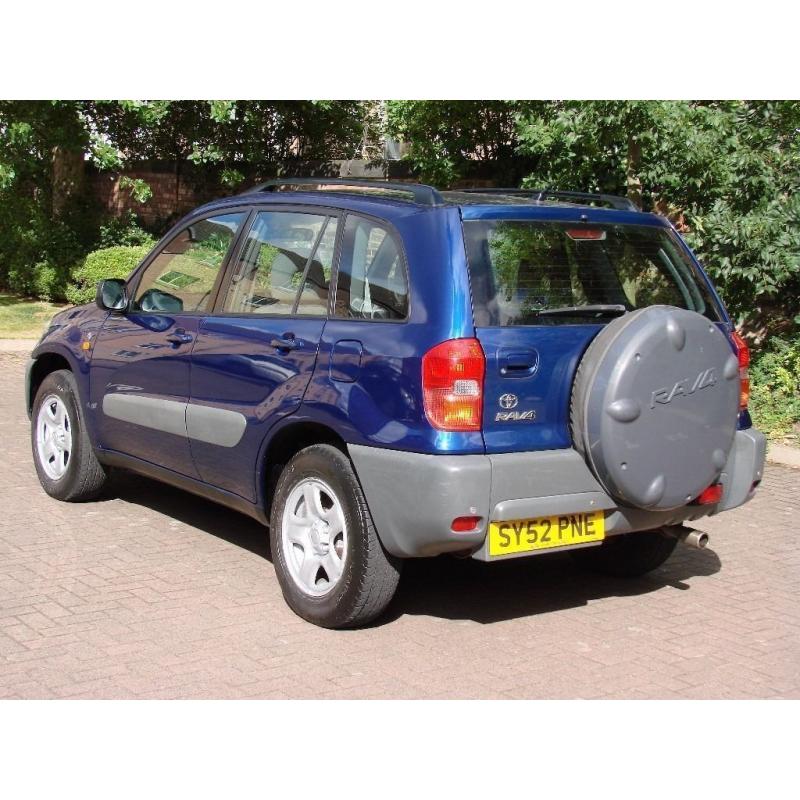 EXCELLENT 4X4!!! 52 REG TOYOTA RAV4 2.0 VVT-i NV 5dr, 1 YEAR MOT, FSH, PARKING SENSORS, WARRANTY