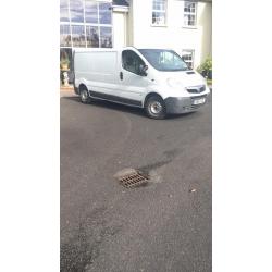 2007/8 vauxhall vivaro 2900 CDTI LWB