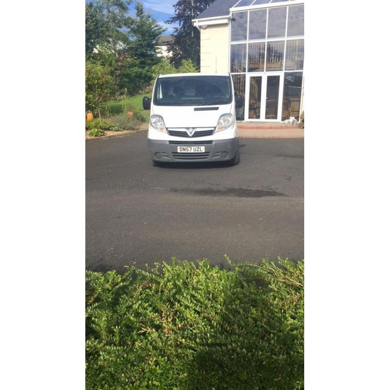 2007/8 vauxhall vivaro 2900 CDTI LWB
