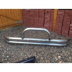 Jeep Wrangler Front Chrome Bumper