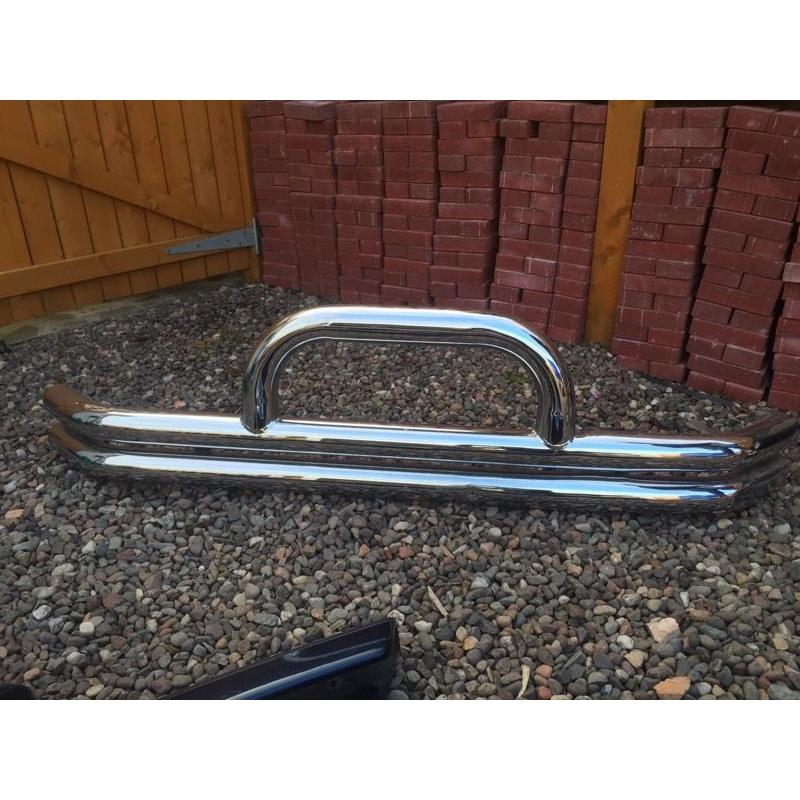 Jeep Wrangler Front Chrome Bumper