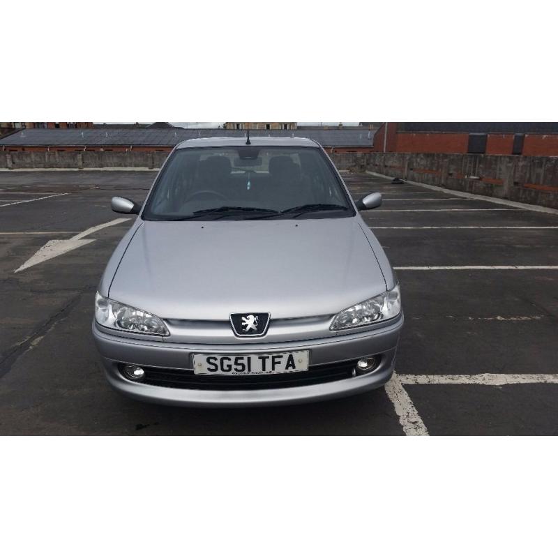 peugeot 306 51 reg low milage 32k long mot fsh