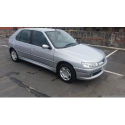 peugeot 306 51 reg low milage 32k long mot fsh