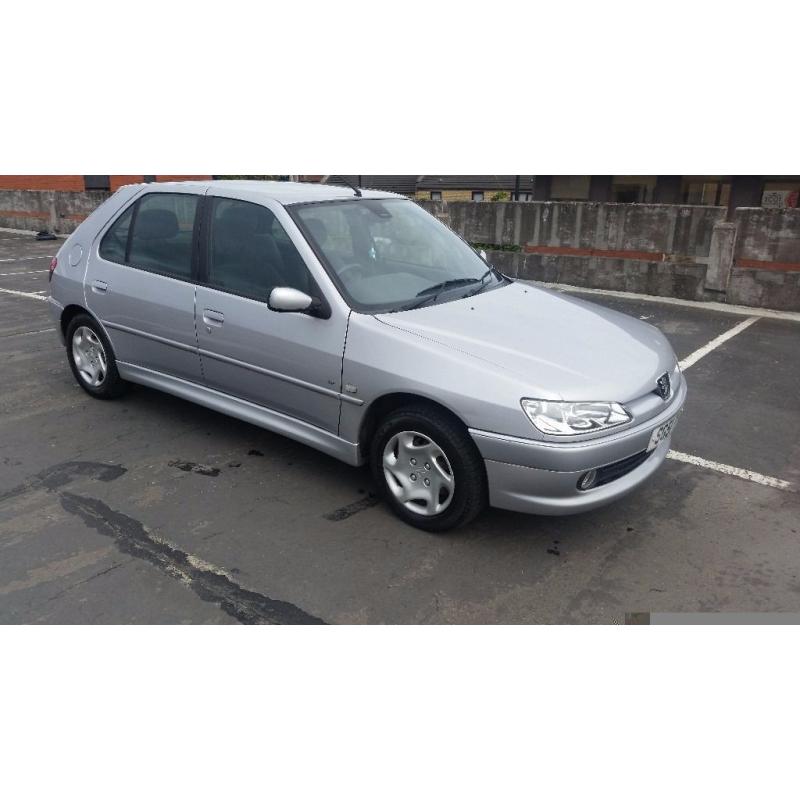peugeot 306 51 reg low milage 32k long mot fsh
