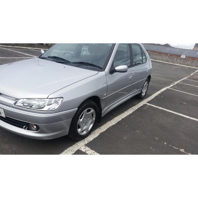 peugeot 306 51 reg low milage 32k long mot fsh