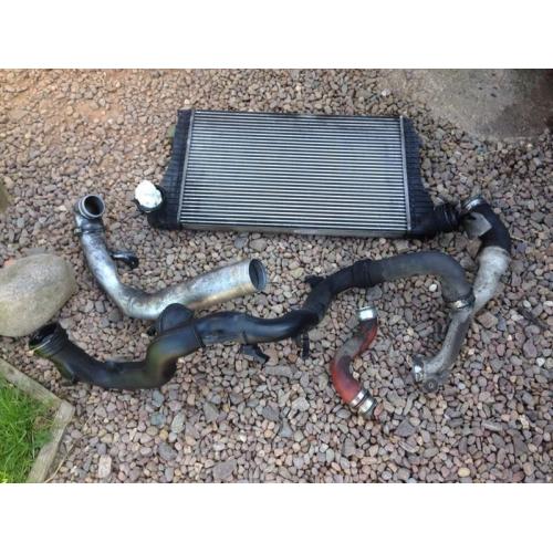 GOLF MK4 BORA PD150 FRONT MOUNT INTERCOOLER AND PIPES