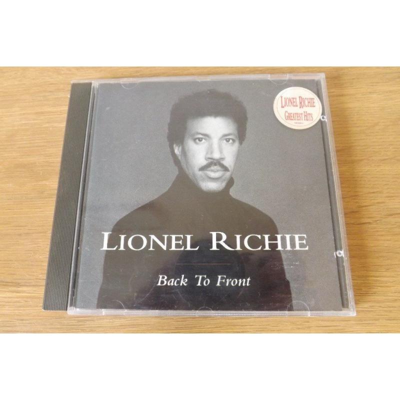 Lionel Richie - Back to Front CD