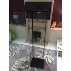 2 glass down lighter shelves (can sell separate )