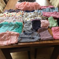 massive bag of girls clothes 12-18 months