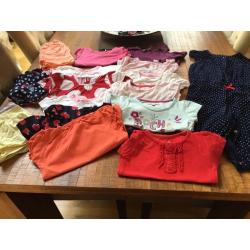 massive bag of girls clothes 12-18 months
