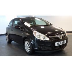 2010 10 VAUXHALL CORSA 1.3 CDTi ecoFLEX 16v Exclusiv 3door *2 YEARS WARRANTY*FINANCE AVAILABLE*