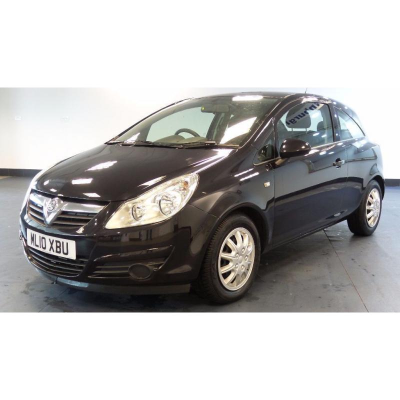 2010 10 VAUXHALL CORSA 1.3 CDTi ecoFLEX 16v Exclusiv 3door *2 YEARS WARRANTY*FINANCE AVAILABLE*