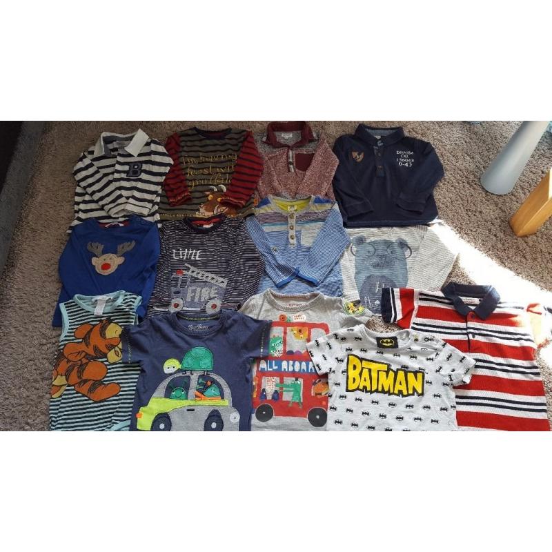 Bundle of boys clothes 12-18