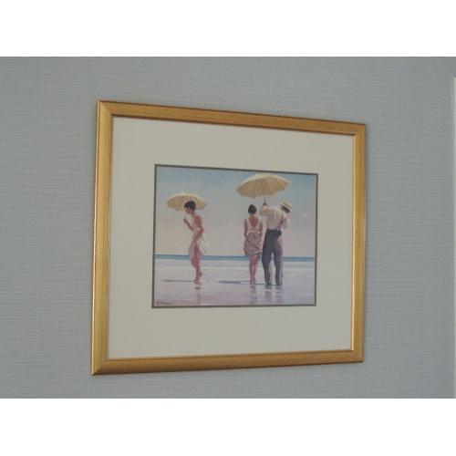 "Mad Dogs" print by Jack Vettriano.