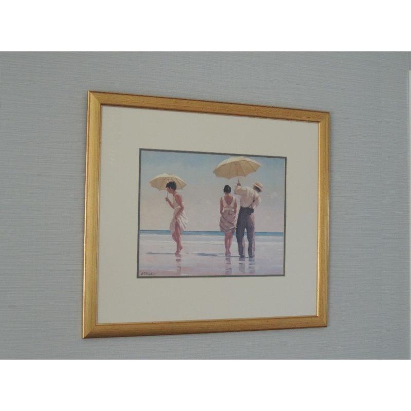 "Mad Dogs" print by Jack Vettriano.
