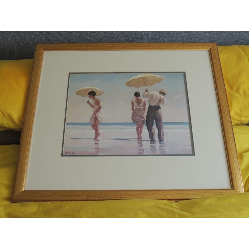 "Mad Dogs" print by Jack Vettriano.