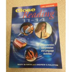 Hodder Gibson CLOSE READING 11 - 14 with Answers