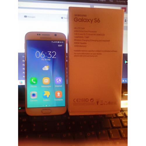samsung galaxy S6 PEARL/WHITE