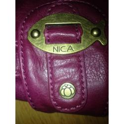 Brand new leather purse with bag space