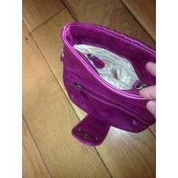 Brand new leather purse with bag space