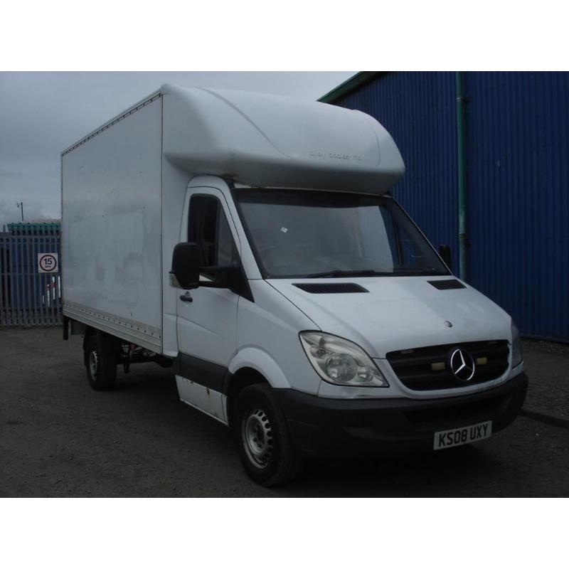 2008 Mercedes Sprinter LWB Luton Van -Tail Lift - NO VAT