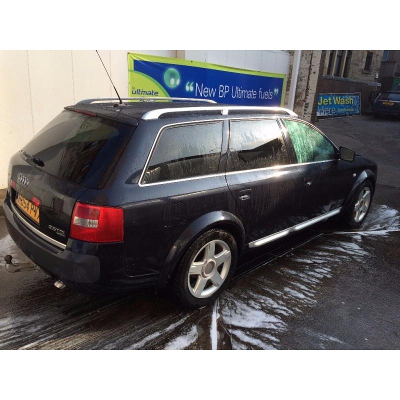 Dec 04 Audi A6 Allroad 2.5TDi 180bhp Tiptronic