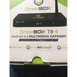 Android T8s 8gig kodi box