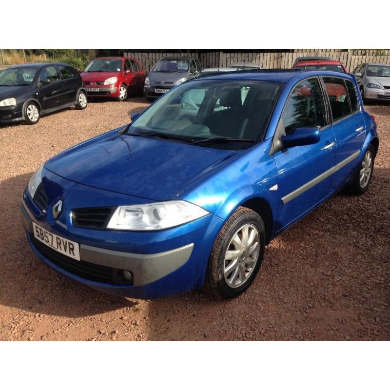 2007 RENAULT MEGANE 1.4 ONLY 96,000 MILES! 1 YEAR MOT!! IMMACULATE CONDITION!