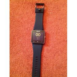 Sony wireless headphones & Sony smartwatch