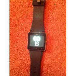 Sony wireless headphones & Sony smartwatch